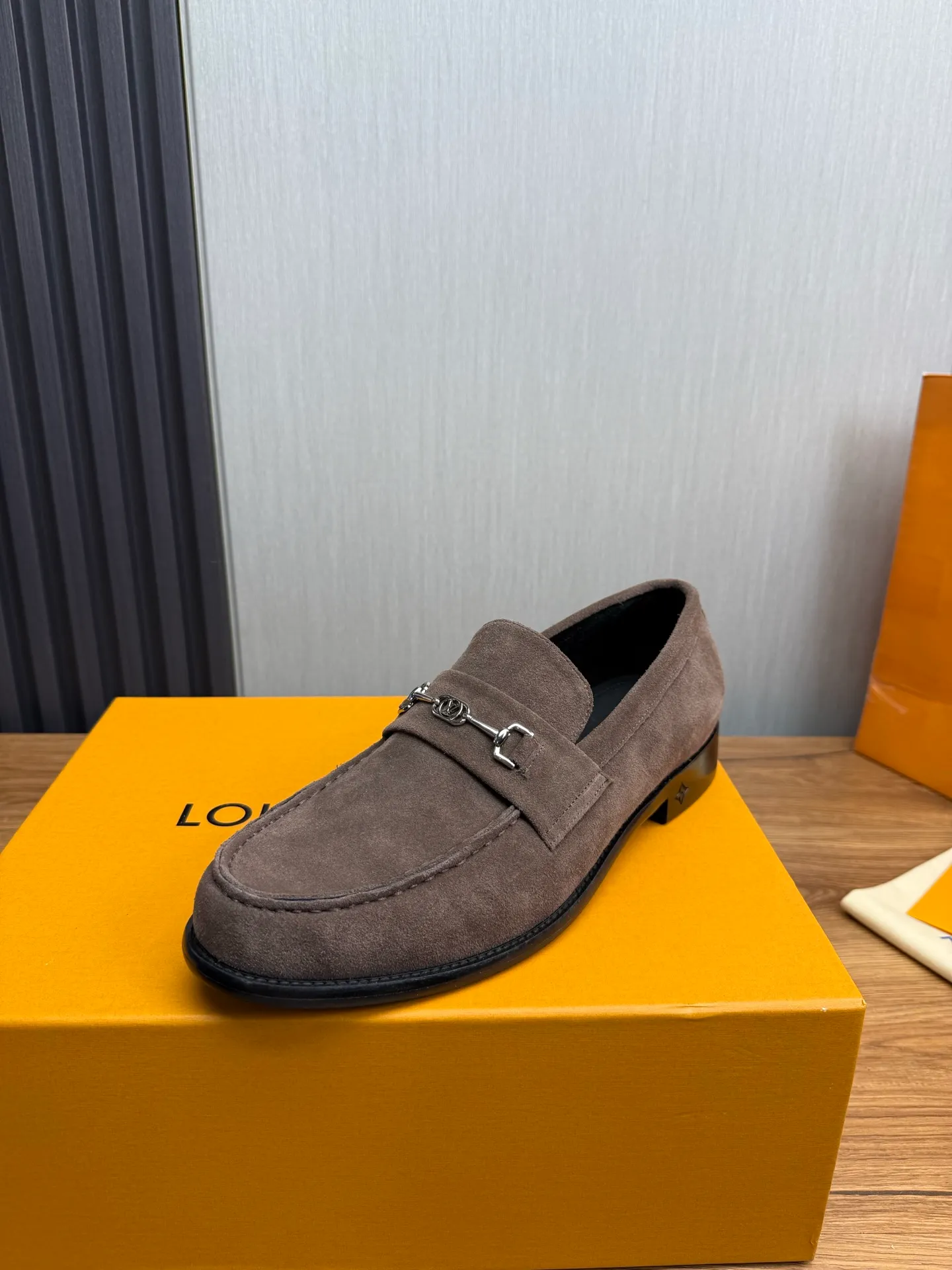 Factory 660💰 LV. Men's business casual leather shoes, all made of imported original brand leather, just to create a more comfortable wearing experience, original non-slip and wear-resistant outsole ✔️16-45 (38.45 non-returnable)